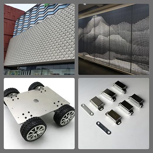 6061 T651 Aluminum Sheet Metal 12" x 16" x 1/16" (0.06") Rectangle Metal Plate Covered with Protective Film, 1.5mm Flat Aluminum Plate for Crafting and Industry