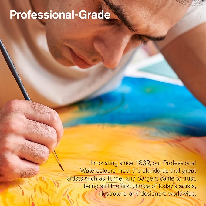 Winsor & Newton Professional Water Colour Paint, 0.17-oz Tube, Winsor Blue Green Shade