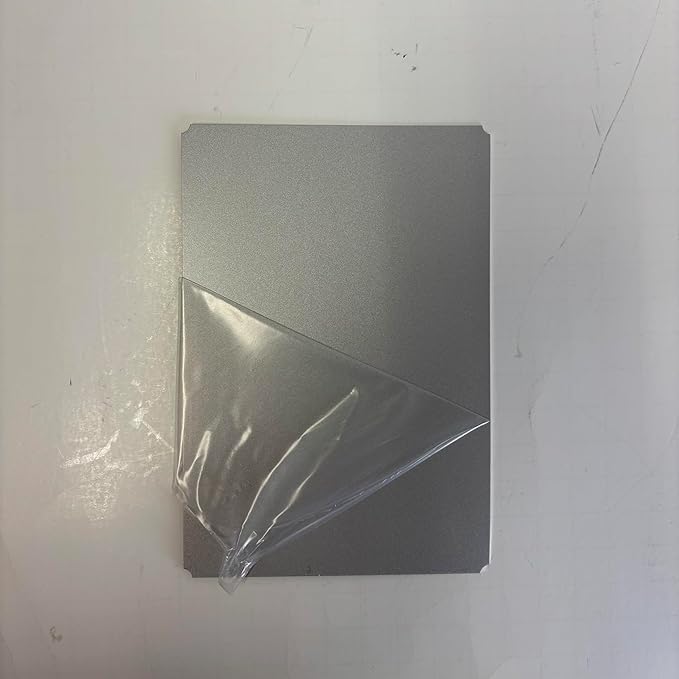 Blank Metal Plates for Laser Engraving - 4 Pack | Aluminum Sheets 0.020" Thick | CO2, Diode, Fiber Laser Compatible | Multiple Sizes & Colors (Silver (engraves black), 1x3 inch)