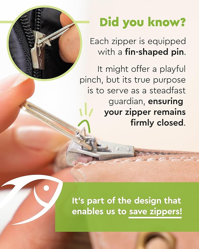 ZlideOn Zipper Pull Replacement - 3pcs, Silver, Large - Instant Zipper Replacement Slider