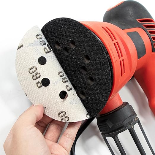 100 Pcs 5 inch Wet Dry Sanding Discs Grit 1000 Hook and Loop 8 Hole Silicon Carbide Orbital Sander Sandpaper