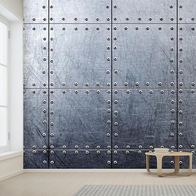 wall26 - Metal Wallpaper Background - Canvas Art Wall Decor - 66x96 inches
