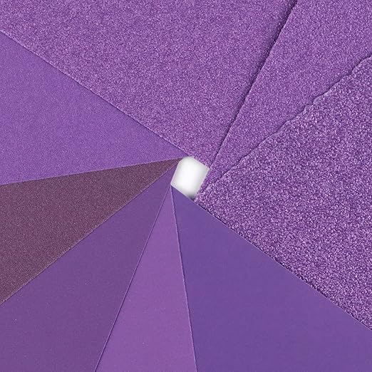 Sandpaper 1200 Grit 20 PCS, Wet Dry Sanding Sheets 9 x 11 Inch, Purple Alumina Abrasive Sand Paper for Wood, Metal, Drywall, Resin, Automotive Sanding, Polishing, Grinding, by POLIWELL