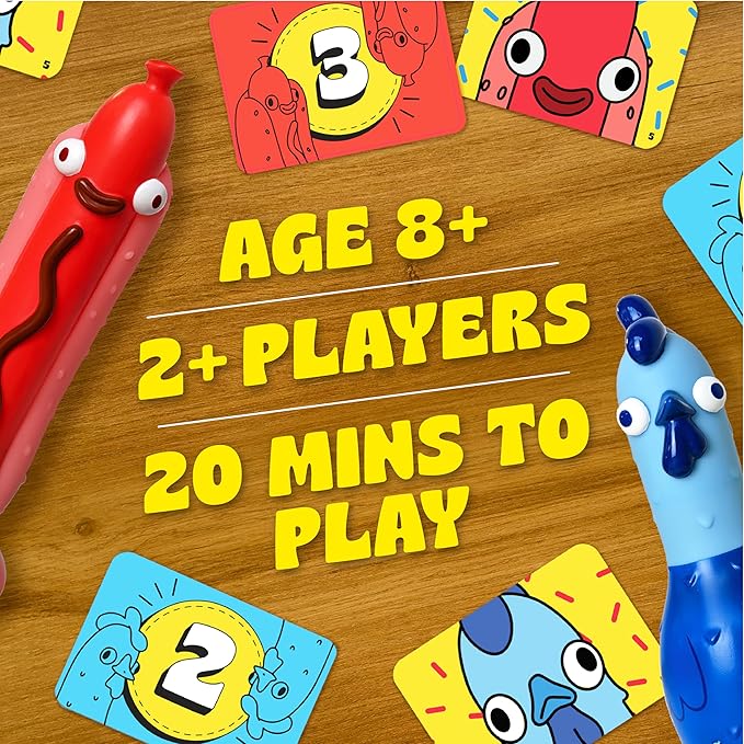 Big Potato Chicken vs Hotdog: Funniest Party Game You'll Ever Play | Flippin' Fun for Family, Adults and Kids - Perfect Halloween Game | Bonus Content Included