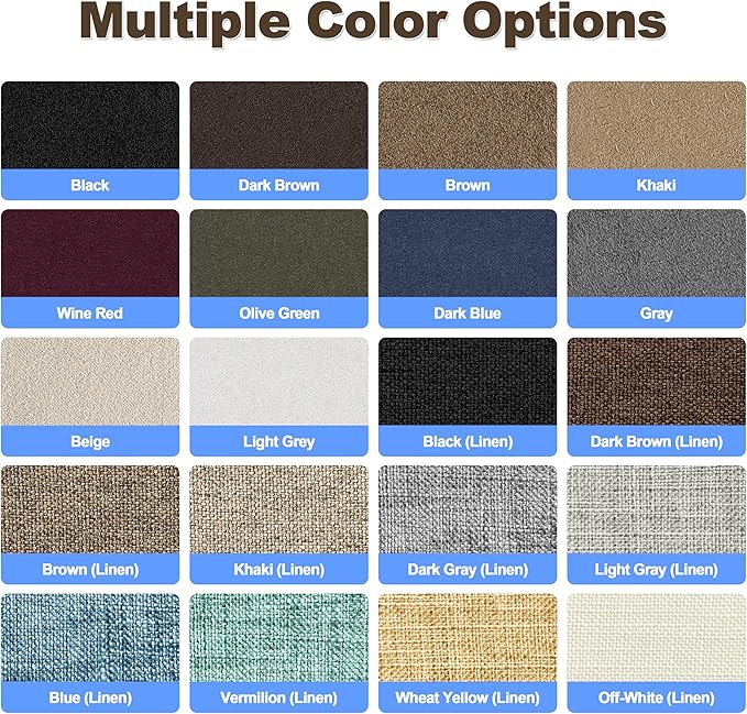 Azobur Sofa Fabric Repair Patch, 6 Piece Microfiber Patches, Self Adhesive Fabric Sofa Patch Repair Fabric, Luxurious Look, Quick Fix Sofa.（Dark Blue）