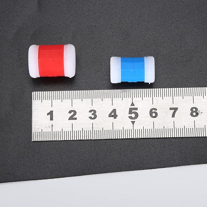 Plastic Knit Counter Knitting Crochet Stitch Marker Row Ring Sewing Tool Craft Accessories Two Color(One Set)