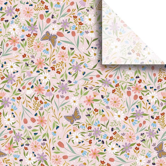 Colors of Rainbow - Meadow - 12 Sheets, 20 inch X 29 inch - Italian Print Tissue Paper for Decoupage Gift Basket Gift Bag Party Crafts (Meadow)