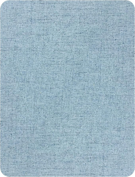 Fine Linen Fabric Patches, Self-Adhesive, 8x11 inch Extra Size, Multi Color, for Sofa and Clothes Repair (Blue Grey)