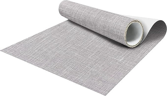 Fine Linen Fabric Patches, Self-Adhesive, 12x40 Inch, Multi Color, for Sofa & Clothes Repair