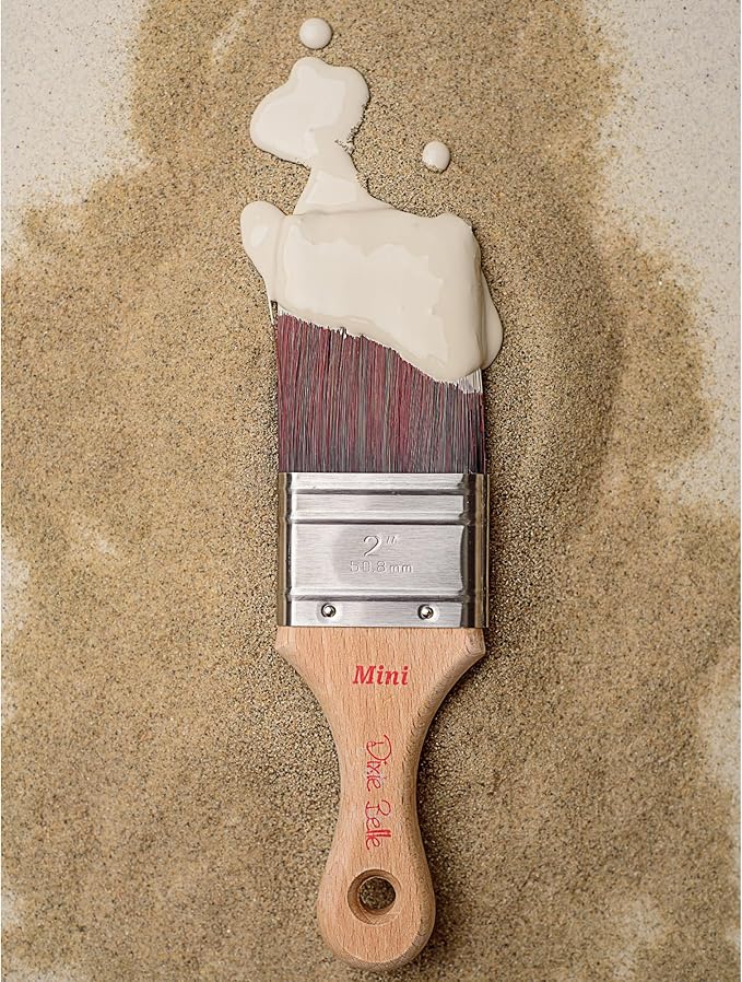 Dixie Belle Paint Company Chalk Finish Furniture Paint - Sand Bar (32oz) - Matte Neutral Tan Chic Chalk Mineral DIY Furniture Paint
