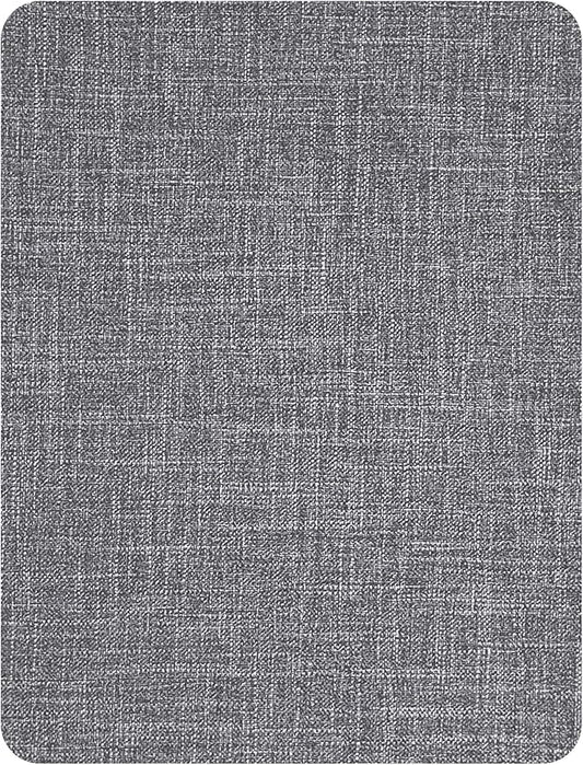 Fine Linen Repair Patches, Self-Adhesive Linen Fabric Patches, 8X11 inch Extra Size, Multi Color, Can be Used for Linen Sofa Repair and Linen Clothes Repair(8" x 11",Dark Grey 3.0)