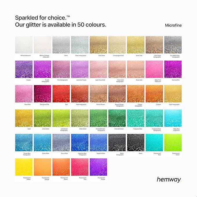 Hemway Polyurethane & Epoxy Resin Glitter 100g / 3.5oz Metallic Crystal Flake Additive for Flooring Jewelry Tumblers Glass Pigment - Microfine (1/256" 0.004" 0.1mm) - Red Holographic