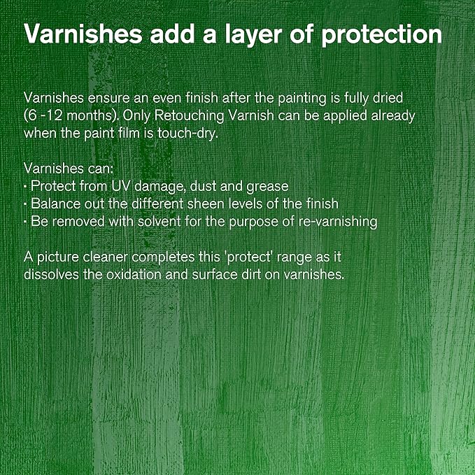 Winsor & Newton Professional Artists' Gloss Varnish, 500ml (16.9-oz) Bottle