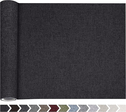 Fine Linen Fabric Patches, Self-Adhesive, Extra Large 12x40 Inch, Multi Color, for Sofa & Clothes Repair